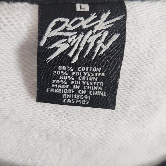 VINTAGE Rock Smith Money Crew Neck Sweatshirt Size Large - Picture 3 of 3